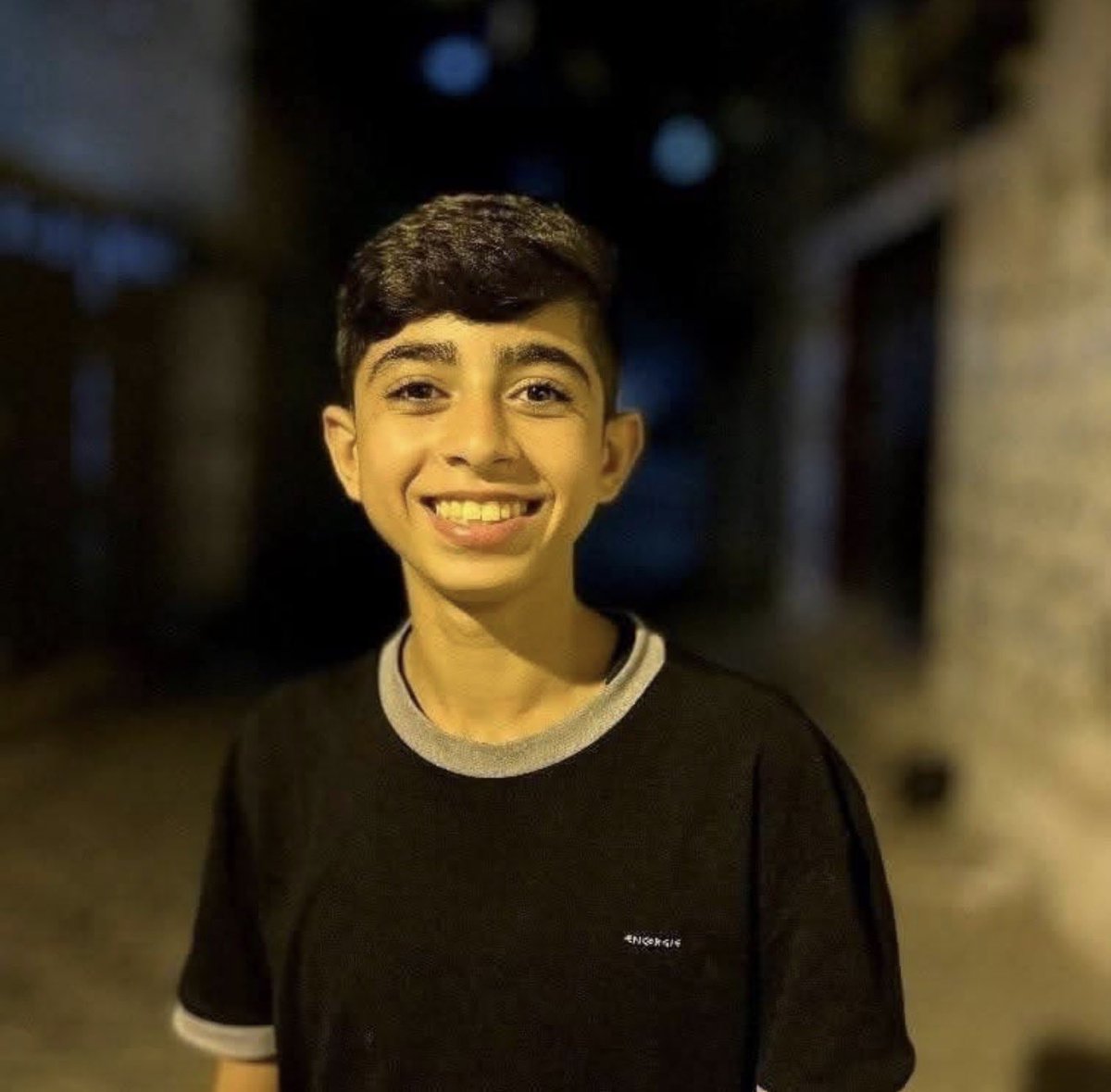 CAIRNational's tweet image. The boy who the Israeli terrorist forces murdered yesterday in Jabalia before a tank advanced to run over him was named Zaher Shamiyya. He was 16 years old.