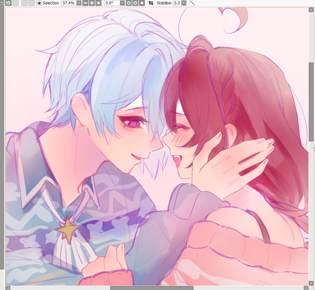 aika様♡イラストオーダー♡漫画オーダー 今日もお疲れさま♡ ゆっくり休もうね〜 ⁡ #digitalart #aiart