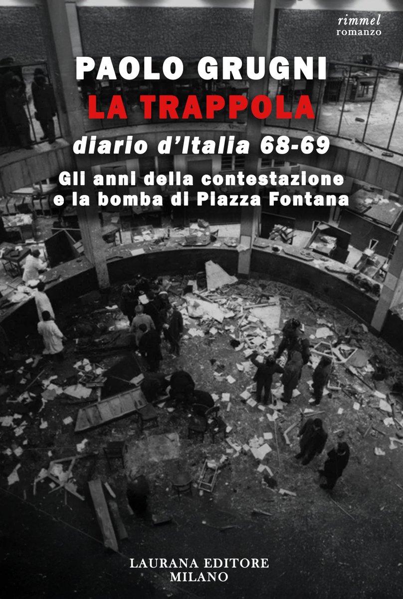 paolo_grugni's tweet photo. Nel 56* anniversario della strage di Piazza Fontana, mi è sempre piu' chiaro che fu una trappola per incastrare Pietro Valpreda e gli anarchici. Come e perché lo scoprirete leggendo questo libro. #piazzafontana #Meloni #Trump #Gaza #Zelenskyy #stragedipiazzafontana https://t.co/wEbPTC5oOS