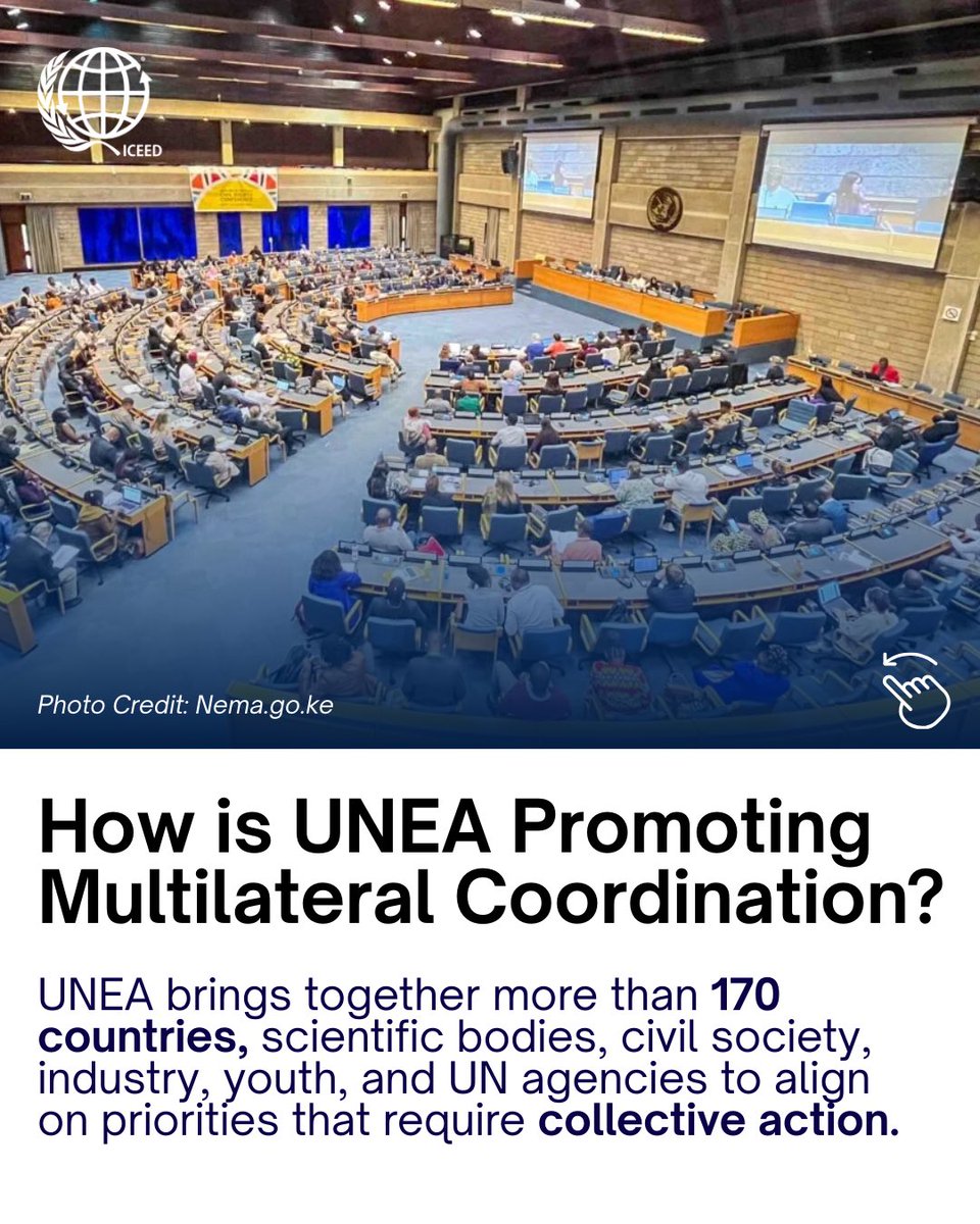ICEED_org's tweet photo. This year’s Assembly drafted resolutions on circular economy approaches, sustainable minerals and metals, freshwater governance, biodiversity, pollution reduction, and the environmental impacts of emerging technologies

#UNEA7 #UNEP #EnvironmentalGovernance #GlobalGovernance https://t.co/R55iB6zVQa