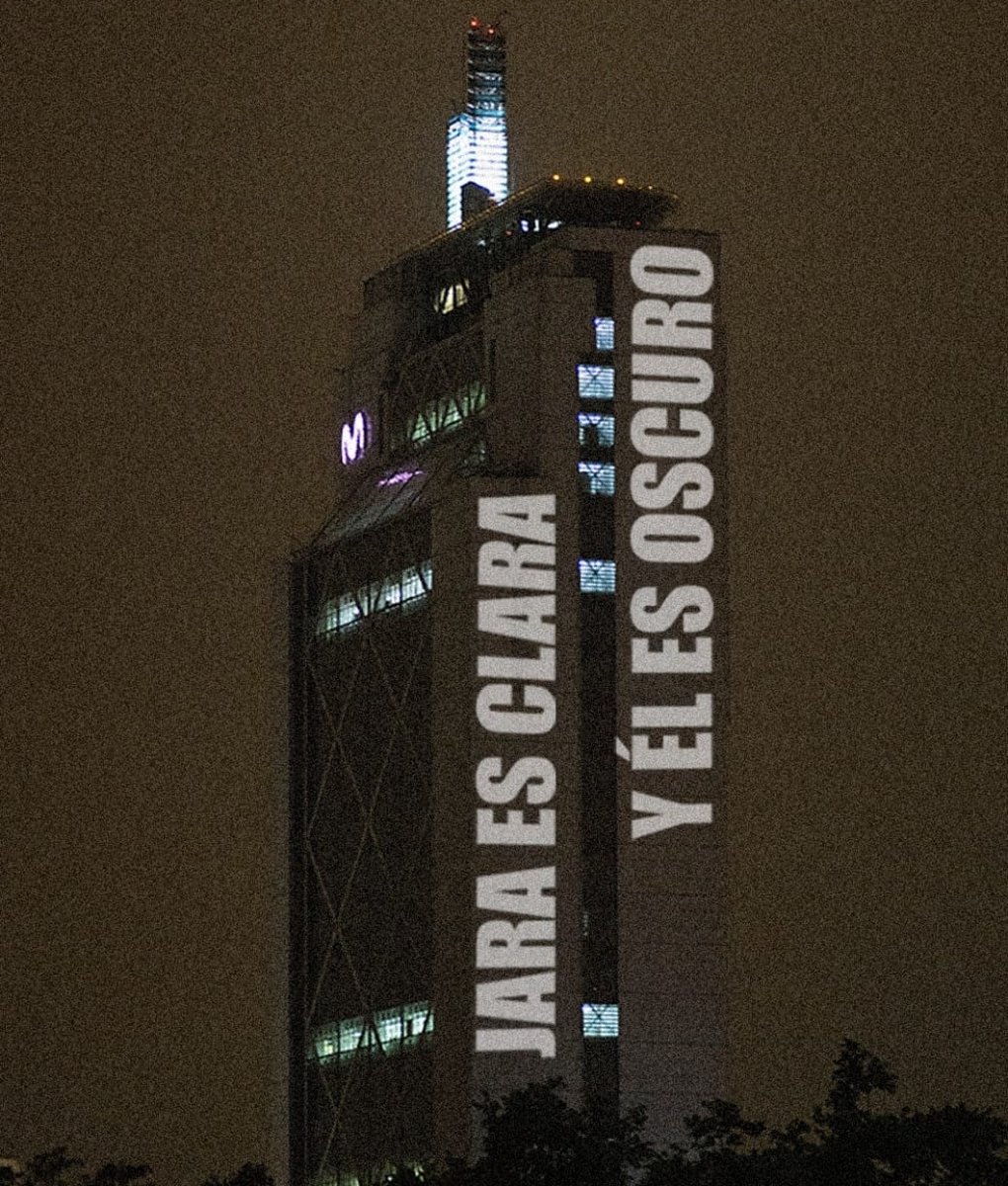 Jara es Clara, El es Oscuro
#JaraPresidentadeChile