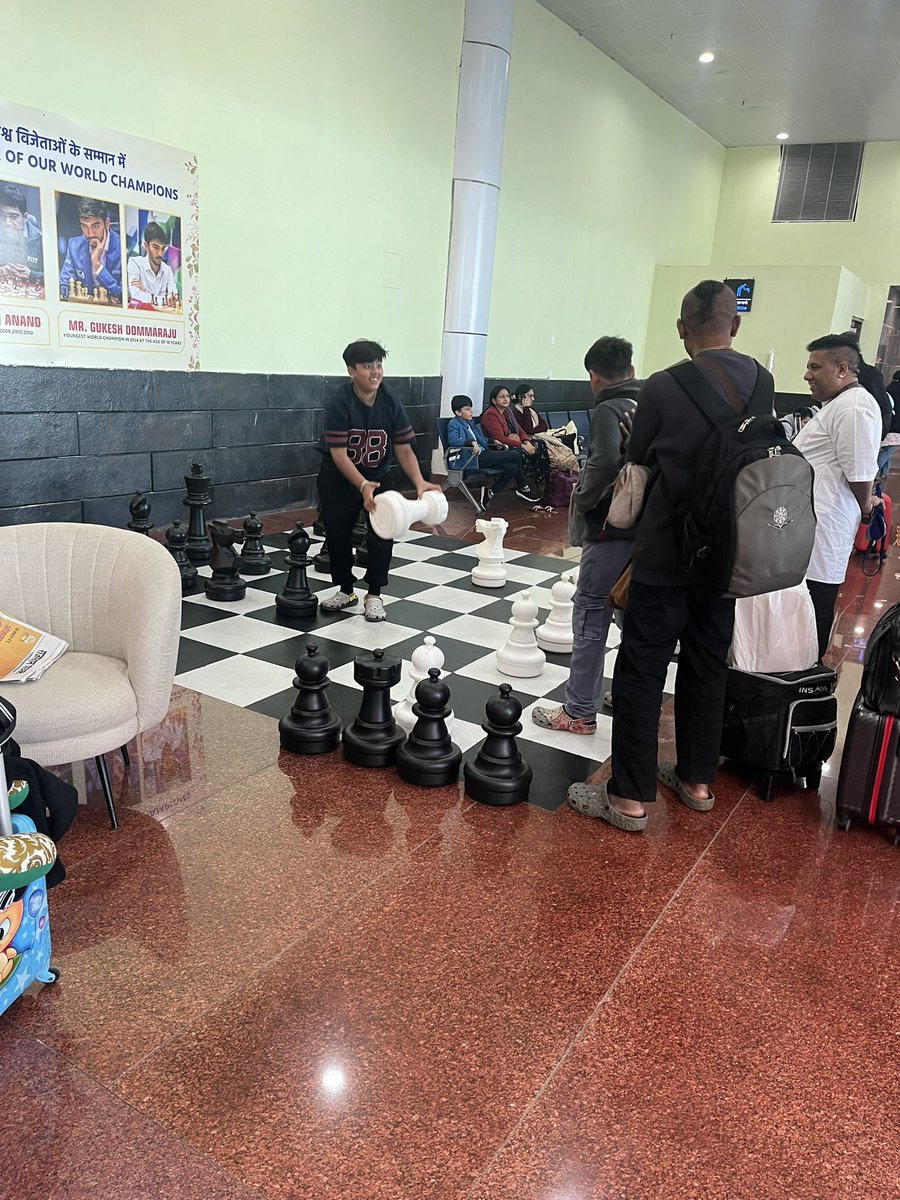 Udaipur has a very small airport. But, it’s also the most interesting one for me :