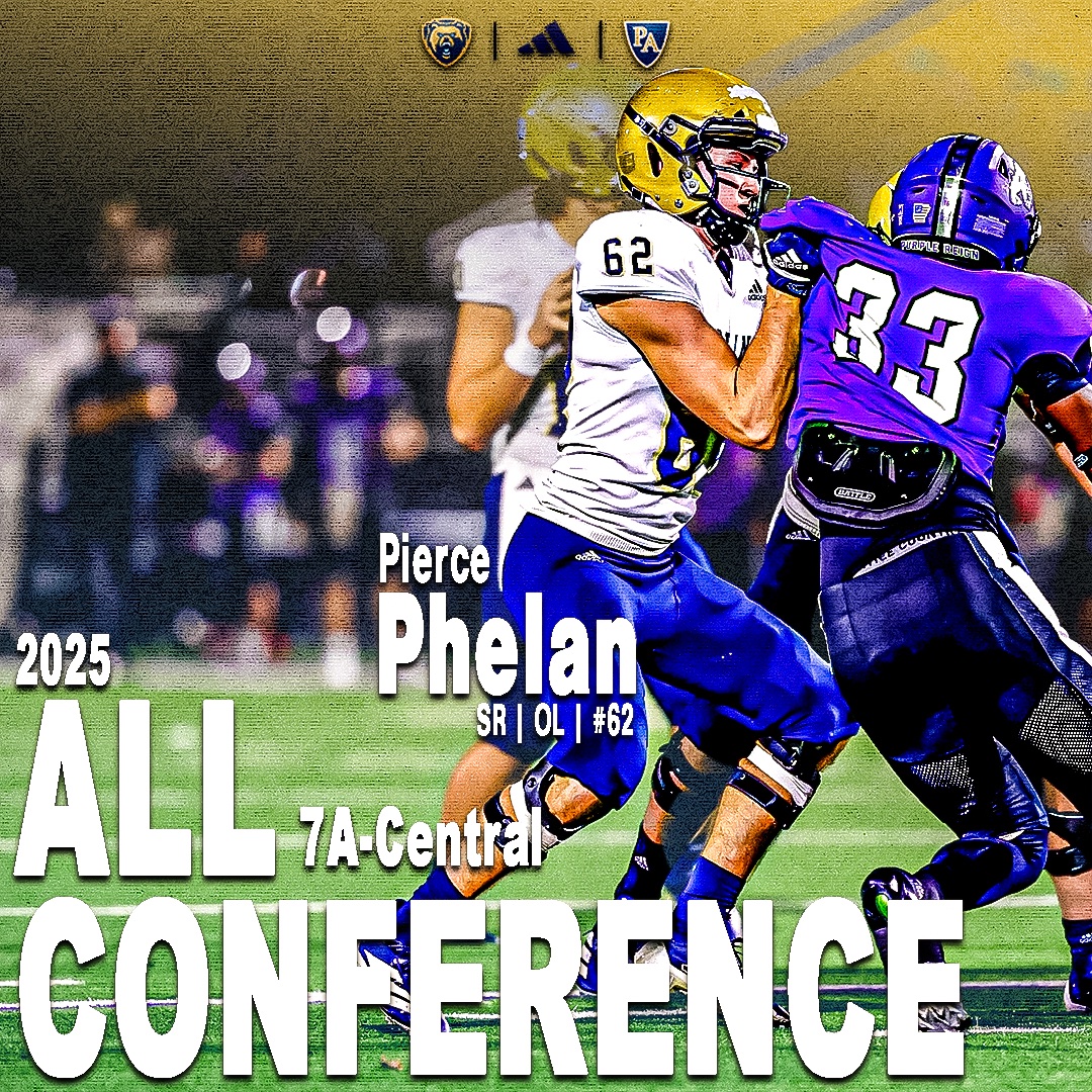 PABruinFootball's tweet image. 𝐁𝐑𝐔𝐈𝐍𝐒 𝐀𝐋𝐋-𝐂𝐎𝐍𝐅𝐄𝐑𝐄𝐍𝐂𝐄

Congratulations to TJ Logan, Pierce Phelan, Luke Edwards, and William Svoboda on receiving 2025 7A-Central All-Conference honors.

Well done, Bruins.