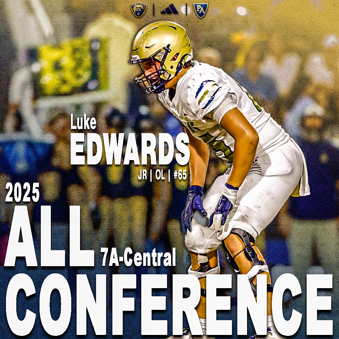 PABruinFootball's tweet image. 𝐁𝐑𝐔𝐈𝐍𝐒 𝐀𝐋𝐋-𝐂𝐎𝐍𝐅𝐄𝐑𝐄𝐍𝐂𝐄

Congratulations to TJ Logan, Pierce Phelan, Luke Edwards, and William Svoboda on receiving 2025 7A-Central All-Conference honors.

Well done, Bruins.