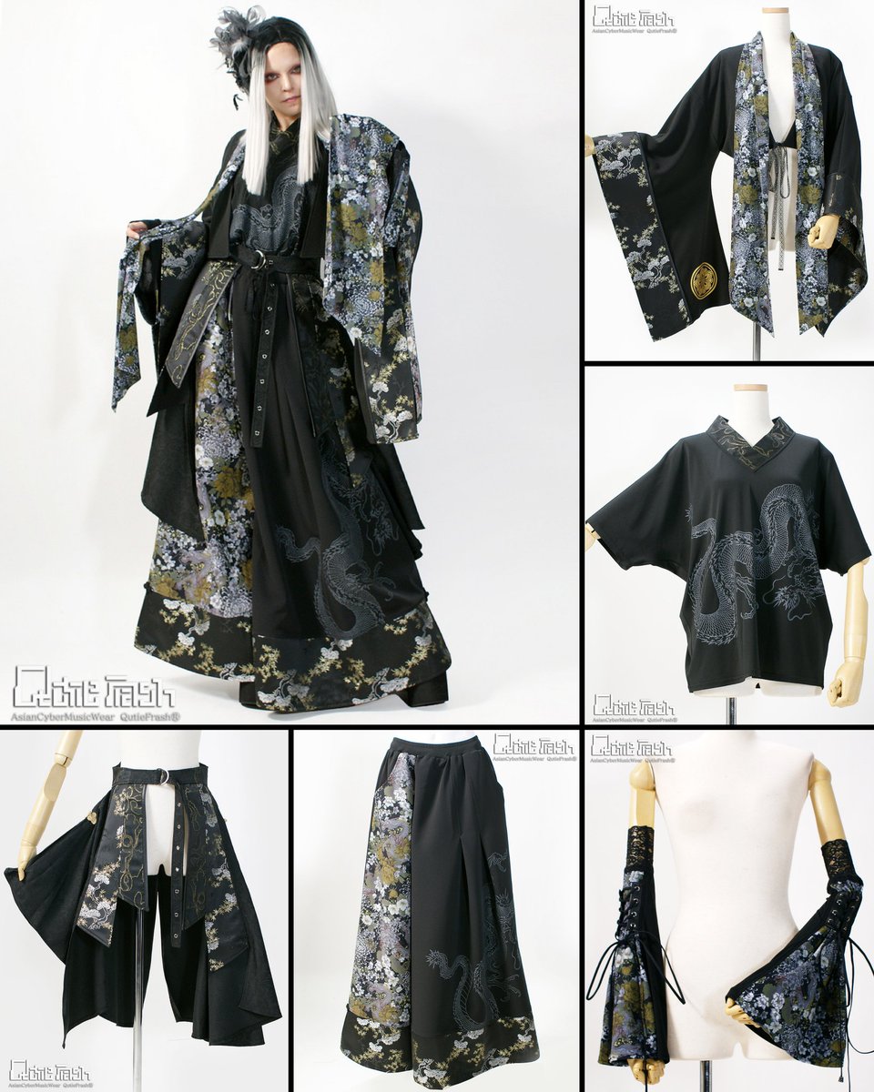 QutieFrash　和柄２点セット QutieFrash 和柄2点セット QutieFrash 和柄2点セット QutieFrash