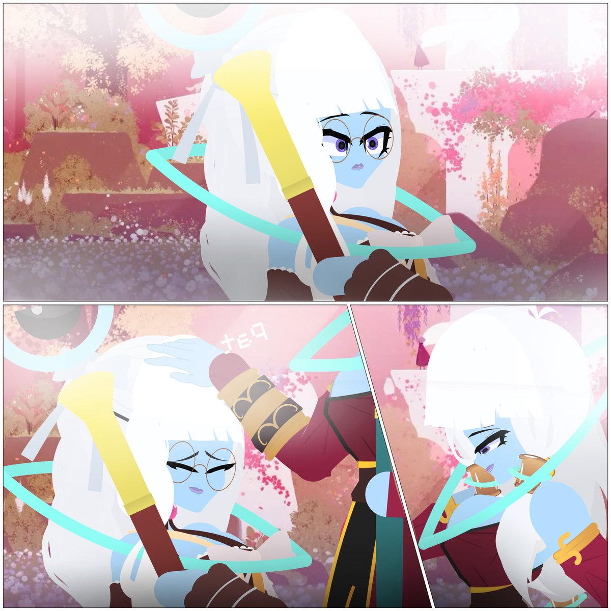 Angelic Sisterly headpats made her day ^^

Hibi belongs to <a href="/TPYufei96/">💙 Time Patroller Yufei 🩷</a>