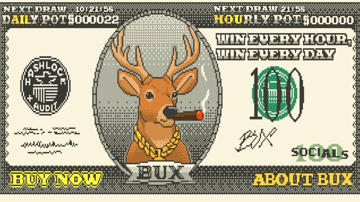 MajimeTanaka's tweet image. Everyone is looking for the next mega run...
But few see what $BUX is building 👀🔥

💰 Constant draws for holders
⚡️ Steady momentum
🚀 A community pushing like it's 2021

Don't say we didn't warn you.

CA: 0xb6cbFfeab1434a0D73F1706c1389378325feBB96

X: x.com/BUXonETH…