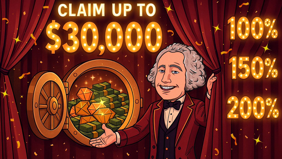💸 A $30,000 Welcome Bonus you don’t want to miss. Seriously, don’t sleep on this.  

🔸 100%, 150% &amp; 200% match on your first 3 deposits 🔸 Take 50% early with 20× wagering 
🔸 All slots • $20 min • 48h wager window • Use multiple deposits  

Start now and don’t leave value