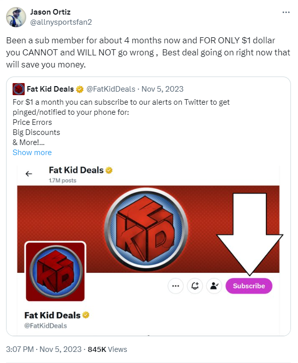 Fat Kid Deals tweet media