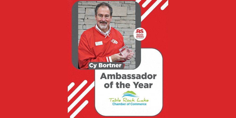 RSWolves's tweet image. We’re proud to share that Cy Bortner, our Community Sponsorship Coordinator, has been named the @TableRockLakeMO Chamber of Commerce Ambassador of the Year!

Please join us in congratulating Cy!
#ONEwiththePACK 🐺