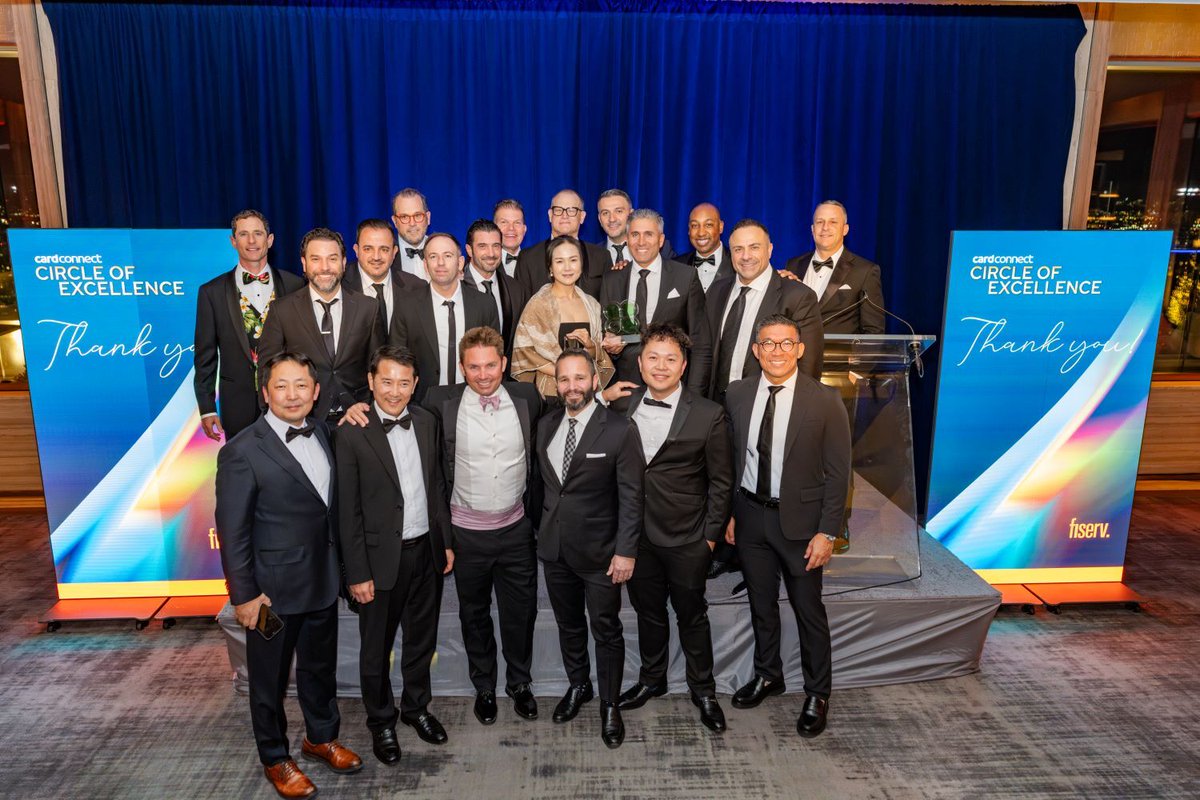 Honored to be recognized by Fiserv with a Circle of Excellence Award! 🎉
Proud of the Paystri team and grateful for our partnership with Fiserv.

Congrats to all the other recipients—we’re in great company! 👏🏆

#Paystri #IntegratedPayments #Fiserv