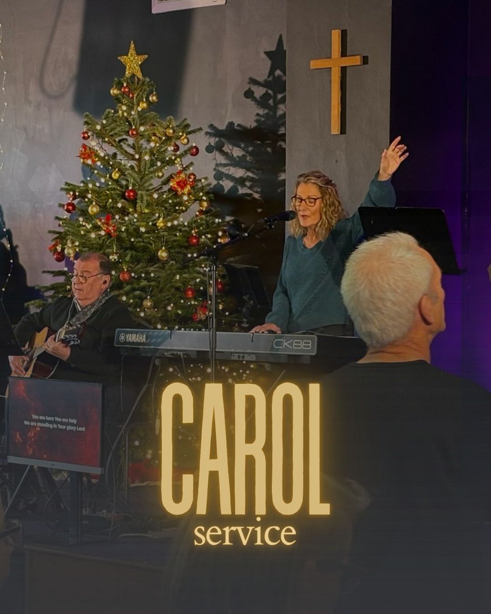 This Sunday is our Carol Service! ✨
A joyful morning of carols, worship &amp; Christmas hope.

Children &amp; young people will head to their Christmas parties from the start. 🎄

📖 Pastor Mark shares on Anticipating Joy
🔗 buff.ly/qeZuiSY

☕ Stay after for tea, coffee &amp; chat!