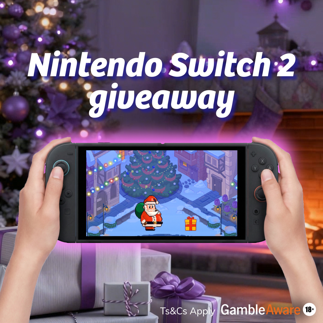 🎮 ‘Tis the season of gaming and 𝐰𝐞'𝐫𝐞 𝐠𝐢𝐯𝐢𝐧𝐠 𝐭𝐰𝐨 𝐥𝐮𝐜𝐤𝐲 𝐰𝐢𝐧𝐧𝐞𝐫𝐬 𝐚 𝐍𝐢𝐧𝐭𝐞𝐧𝐝𝐨 𝐒𝐰𝐢𝐭𝐜𝐡 𝟐!
  ⁣
Fancy swapping the winter chill for some gaming thrills? Enter via the link below. Good luck!  ⁣
____________⁣ ⁣  ⁣
Two UK winners will be