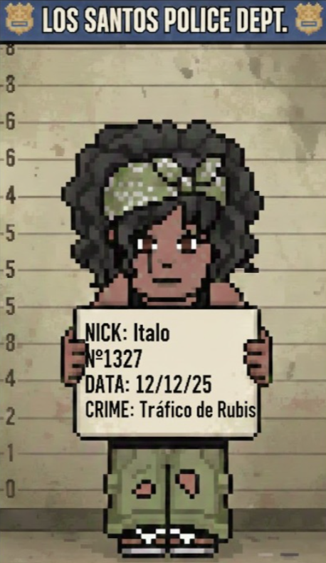 COMPETIÇÃO: FICHA CRIMINAL
Nick: Italo
#MeuCrimePixel