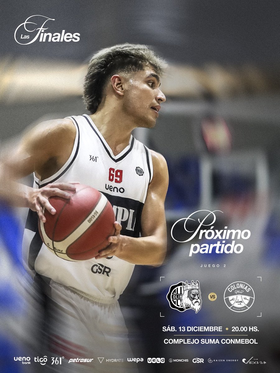 🔜 Próximo partido:

El Juego 2️⃣ de Las Finales.

Queremos dar otro paso con nuestra gente y acercarnos al título de la Liga Nacional 2025.

¡Con todo, Decano! ⚔️

#Go𝐊𝐈𝐍𝐆𝐒 👑

#SoyDelOlimpia ⚪️⚫️⚪️