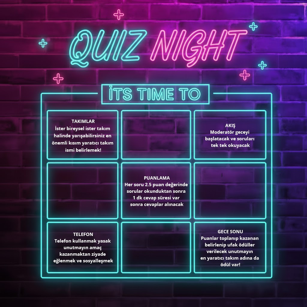 Hazır mıyız? 💥

Eğlence, rekabet, kahkaha ve patlamış mısır eşliğinde unutulmaz bir gün bizleri bekliyor. 🍿✨

Peki, bu eğlenceye kimler katılacak?