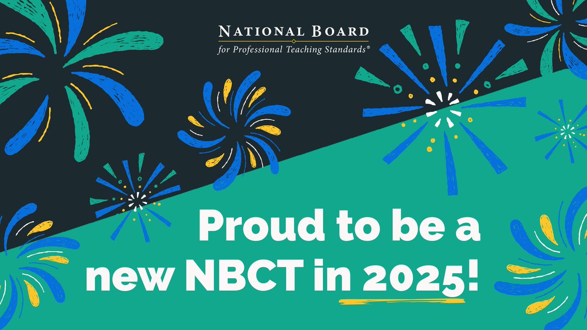 Last week I learned it’s official!🌟After 3 years of deep reflection, I’ve achieved National Board Certification in ELA-AYA. This process challenged me to refine my practice and be a better educator for my students. Honored to join the #NBCT network!🍎📚 #NBCTStrong #ELATeacher