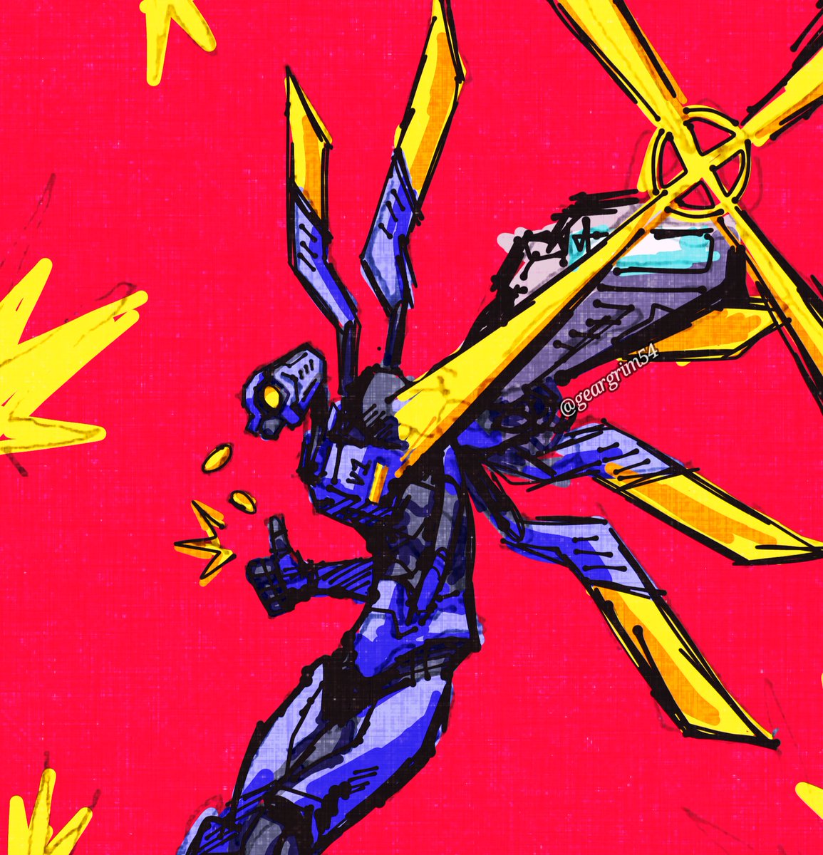 I'm back!!! Sorry it's been so long
#digitalart #v1 #ultrakill