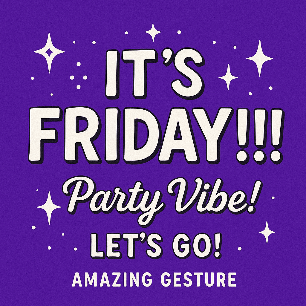 Amazing_Gesture's tweet photo. It’s Friday! 🔥 Bring the Party Vibe to Second Life with our new high-energy gesture from Amazing Gesture. Turn every moment into a celebration!

👉 Marketplace: https://t.co/NLgZYgWXi9

👉 In-world Store: https://t.co/Nuf26cLVg9

Only at Amazing Gesture!

#SecondLife #SLGesture https://t.co/2aetx42ZMW