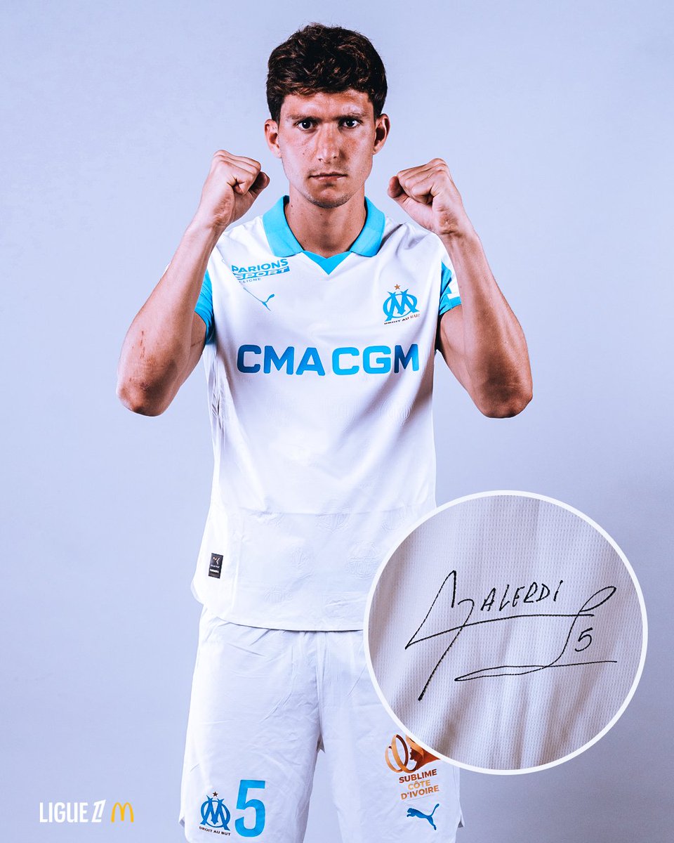 🇸🇪 12 del 12 y sorteamos la remera de Leo Balerdi con Olympique de Marsella firmada. 

Para ganar la camiseta: 
→ RT este post 
✓ Follow <a href="/Ligue1_ESP/">Ligue 1 Español</a> 
☇ Comenta 'LIGUE 1'