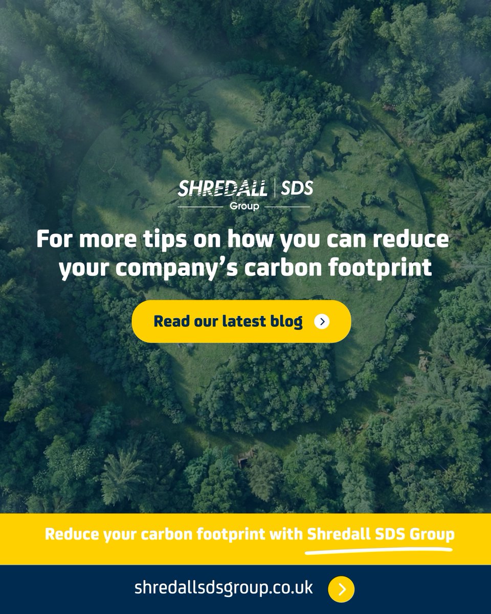 Want to cut your business’s carbon footprint? 🌍

✅ Go digital
✅ Choose sustainable suppliers
✅ Recycle securely with certified shredding
✅ Reduce energy use
Learn more: shredall.co.uk/blogs/blog/how…
#Sustainability #GreenBusiness #CarbonFootprint
