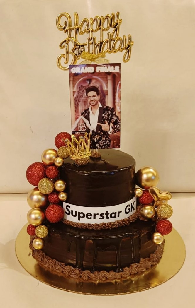 Birthday cake for the amazing <a href="/iamgauravkhanna/">Gaurav Khanna</a> 🖤🌟

#GauravKhanna #gauravistheboss #GauravKhannaBirthday #Gaurav