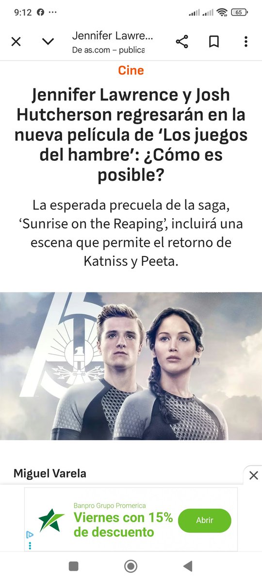 Amoooooooooooo 🤩🫶🏻
Los fans de THG somos los verdaderos migajeros