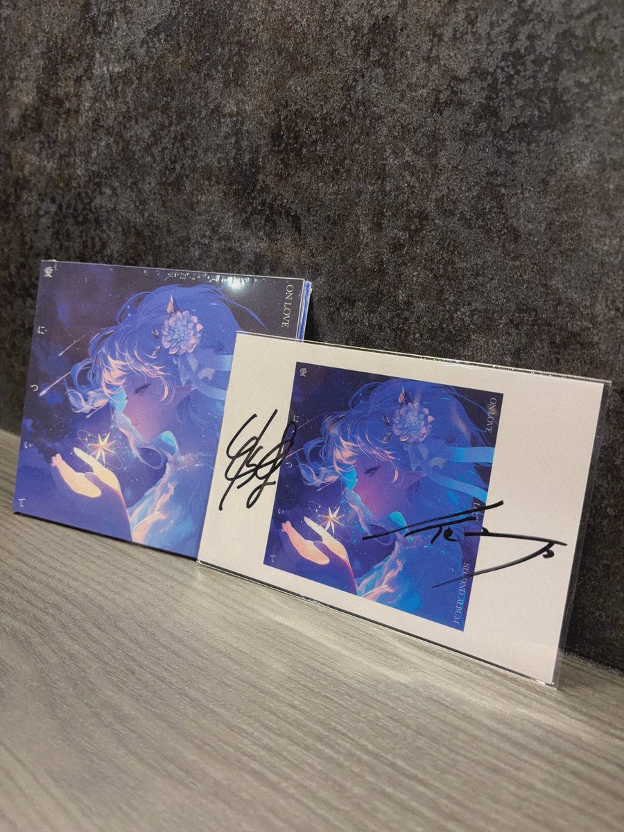 ライナーノーツ！ エピソードトーク！！ 直筆サイン入りポストカード