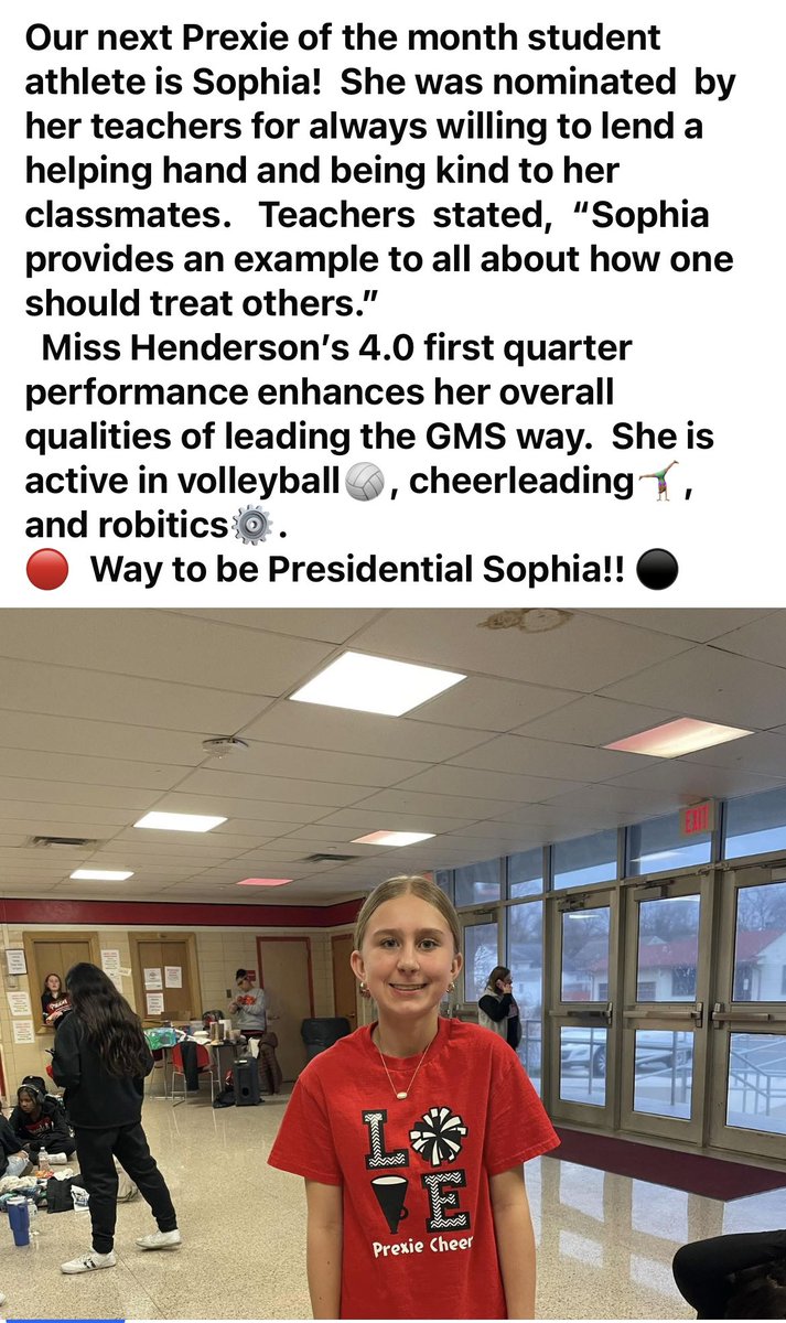 Grant Middle School Athletics tweet media