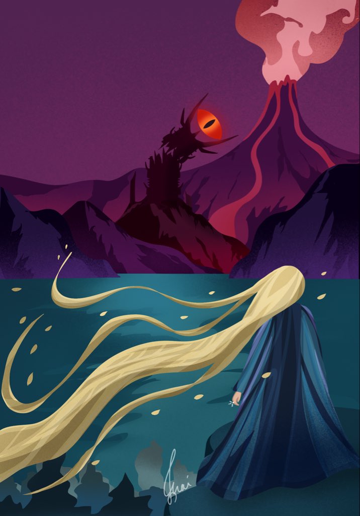 ‘I will diminish, and go into the West, and remain Galadriel.’