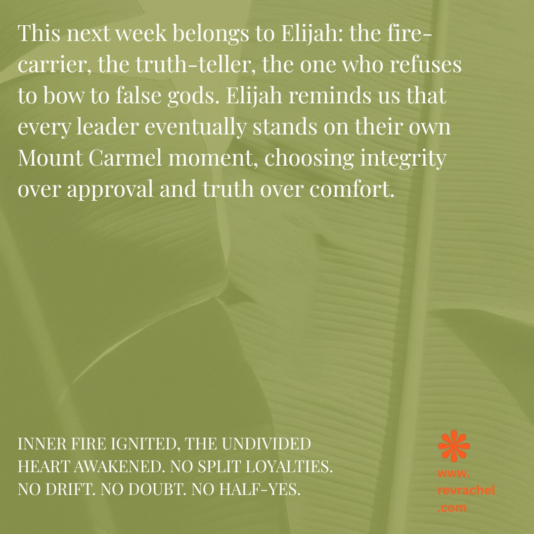 healingseer's tweet photo. This week in our Mystical Advent series which is the mirror for our own inner evolution—this next week belongs to Elijah: the fire-carrier, the truth-teller. Elijah reminds us that every leader eventually stands on their own Mount Carmel moment. https://t.co/IBtmCBggWf https://t.co/irjoixlakY