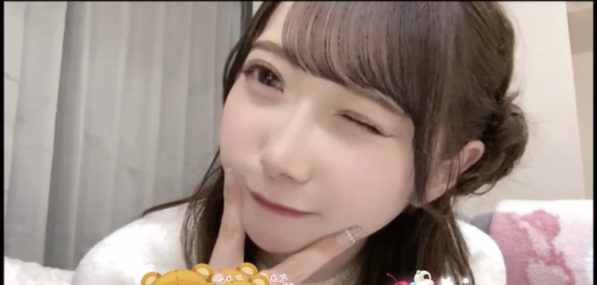 配信ありがと〜 日曜日会えるの楽しみだよ！！ #谷崎早耶 #さやうさの