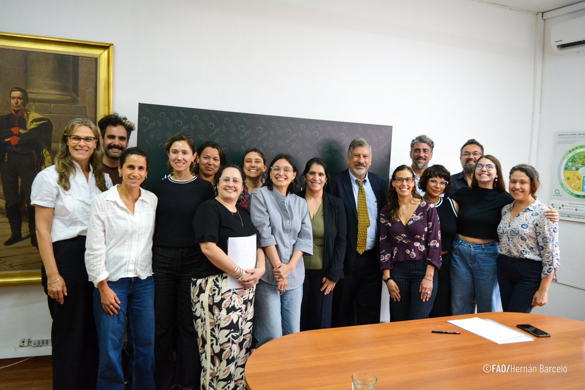 🇺🇾🥗El <a href="/inda_uy/">inda_uy</a> y la FAO profundizan su trabajo conjunto para fortalecer el derecho a la alimentación y la seguridad alimentaria en Uruguay.

🔗Informamos: fao.org/uruguay/notici…