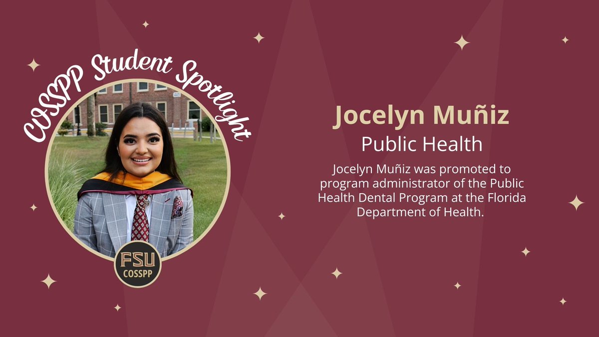 FSU College of Social Sciences and Public Policy tweet media