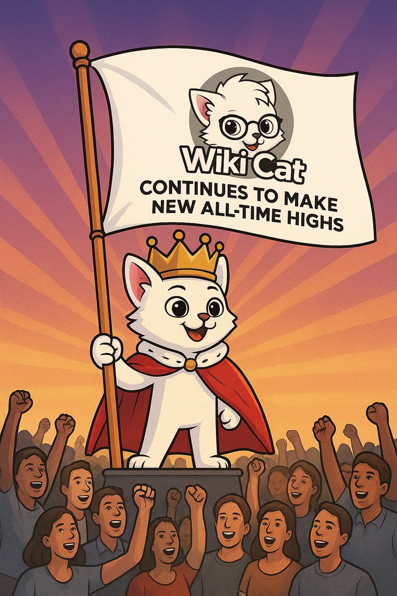 $WKC (Wiki Cat) 500M market cap — the next path is already here.

$WKC has already proven what true momentum looks like.
From a $22M market cap down to $1.5M (a brutal 15x correction) — and then an explosive run to $260M (173x+) new all-time highs.
Now it has cooled from $260M