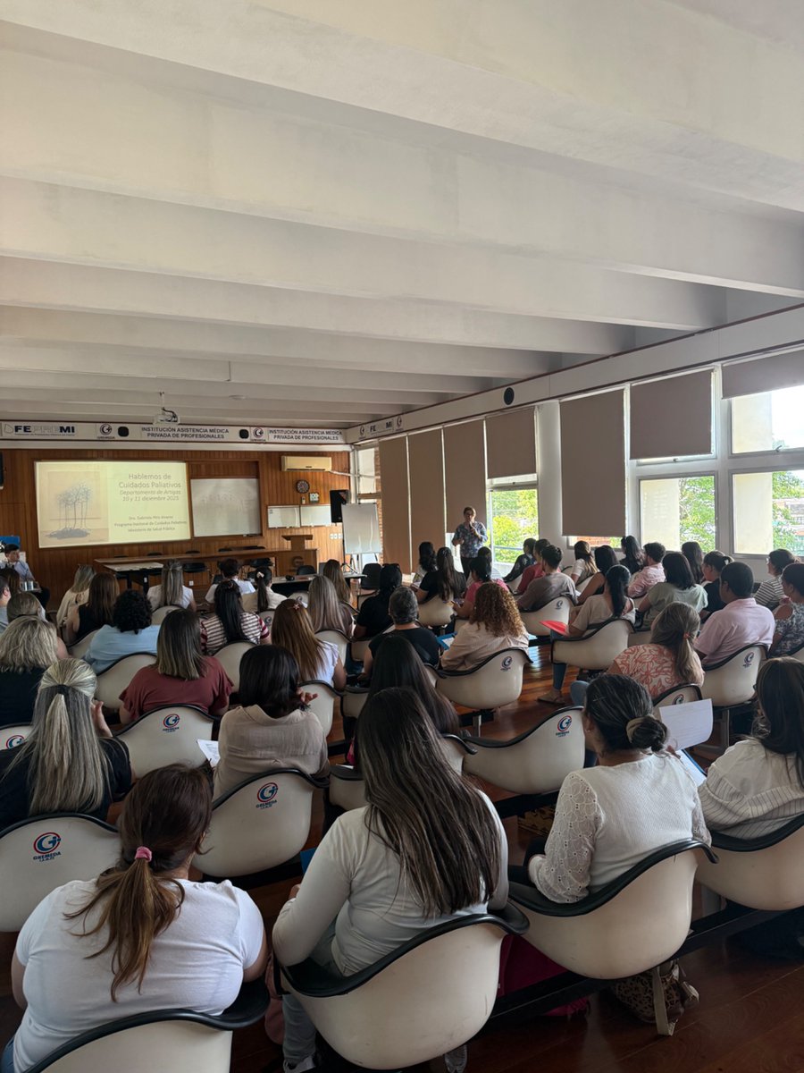 Desde el Progama de CP del MSP llevamos adelante una Jornada de Capacitación en Artigas con gran participación! Agradecemos a todos quienes apoyaron.
Por más y mejores CP en todo el país. <a href="/PirizAlvarez/">Gabriela Píriz Alvarez</a> <a href="/MSPUruguay/">Ministerio de Salud Pública – Uruguay</a>