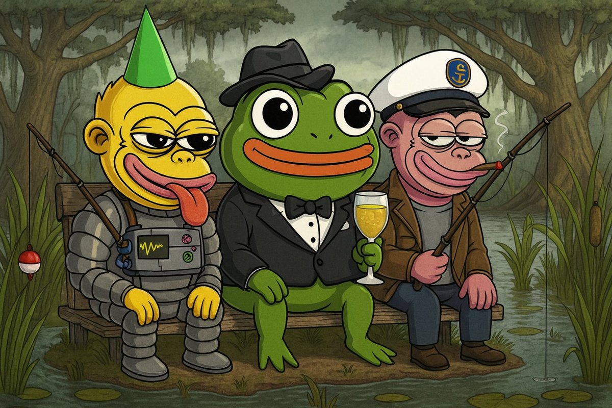 Slippykas's tweet photo. 🐸🎉 Slippy here, fam!
Last night’s $Bonkey mint party was wild in the swamp — so wild that somehow I woke up with two fresh Bonkeys sitting in my $Kaspa wallet! 🙈💚

Now these little fellas are already asking the tough questions…
“Slippy… where did we come from?”
So I poured myself a big ol’ swamp drink, sat them down on the fishing bench, and tried to break it to ’em gently. I think they believe we’re family — and honestly, telling them otherwise feels kinda cruel. 😅🐵💚

But hey, we’re doing our best out here… feeding them, clothing them, giving them that swamp love.
And the best part? These Bonkeys come with built-in Kaspa rewards — they’ve basically got their own spending money! 🪙🔥 Shopping trips are about to be fun.

Welcome to the family, little Bonkeys. The swamp provides. 🐸🌿✨
$SLIPPY $BONKEY

#Crypto #Kasfyi #Kaspa #Krc20 #Memecoin #1000x #Bullrun #10bps #Gem #KasWareWallet #DefiKaspa #Nfts #Website #FairLaunch #KaspaCom #KsprBot #L2 #L1 #Bridge #Dex #Cex