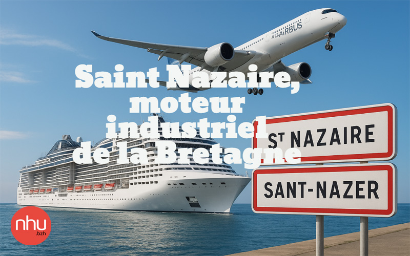 ✅#SaintNazaire véritable moteur industriel de la #Bretagne
Port d’envergure, ville maritime et industrielle,  combine 2 géants éco : Chantiers de l'Atlantique, symbole mondial de la construction navale, et <a href="/Airbus/">Airbus</a> Atlantic...

👉 nhu.bzh/saint-nazaire-…