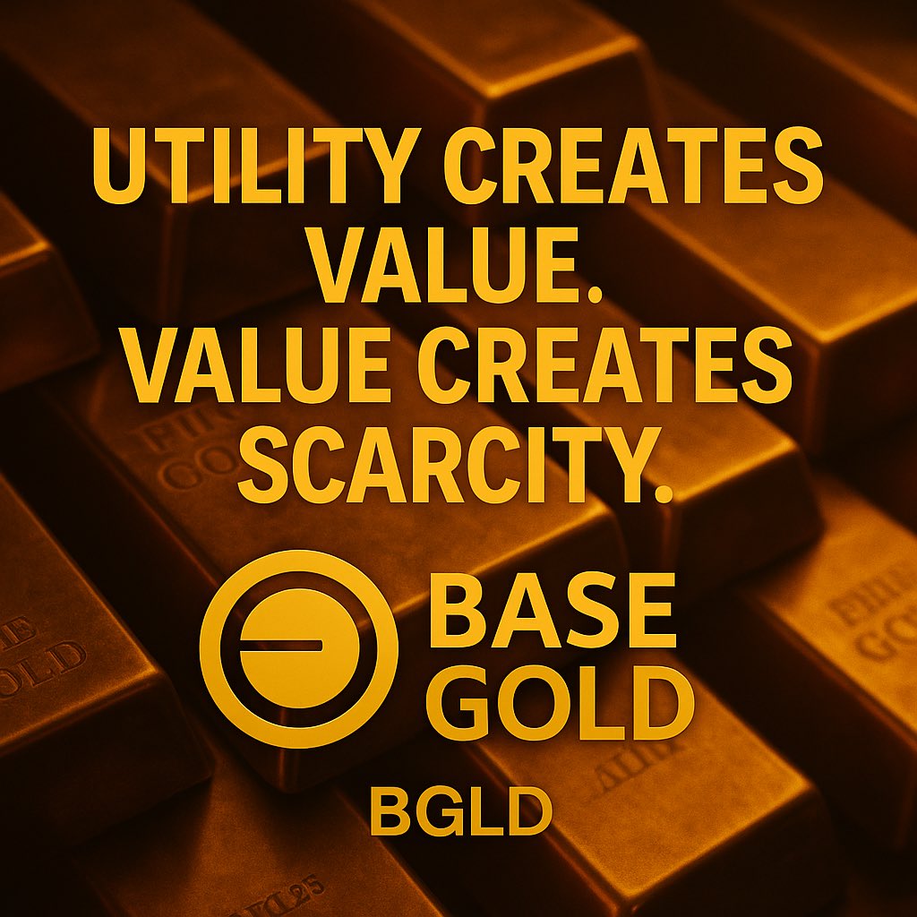 BaseReserveGold's tweet image. 🔥 UTILITY CREATES VALUE. VALUE CREATES SCARCITY. 💰🟦

The strength of the $BGLD ecosystem is how real utility feeds directly into scarcity. This isn’t a token that relies on narratives alone — it’s built around systems that actively remove supply from circulation.

Staking…