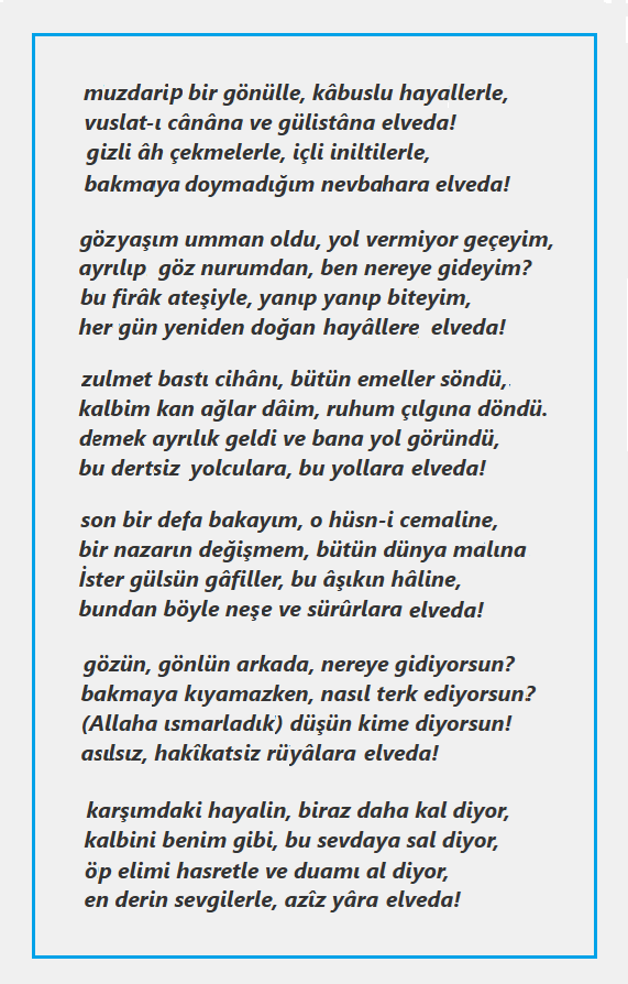 sadiksoztutan's tweet photo. Daha önce eksik yazmışım da onu tamamlamaya geldim.
Bu topraklarda yazılmış en kıymetli kitap olan Tam İlmihal'den
- Din kitabı
- Tıp kitabı
- Ansiklopedi
- Bilim ve Teknoloji
- Biyografi
- Sözlük
- Bibliyografi
kitabı çıkar, demiştim.
Yüzlerce manzum eseri unutmuşum.
- Şiir kitabı
çıkar. İşte vefat eden Abdülhakim Arvasi hazretlerine veda şiirinden bir bölüm: