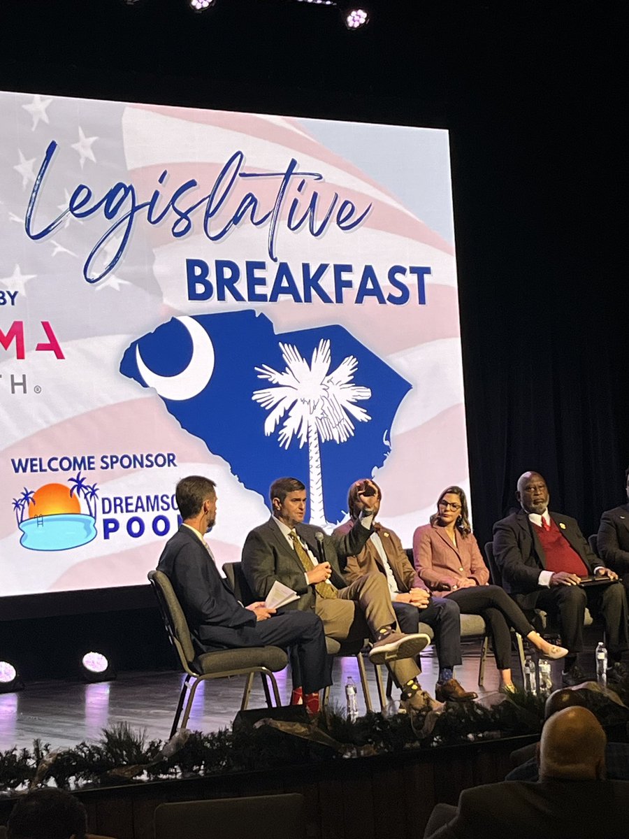 It’s always a great time at the Sumter Chamber of Commerce Legislative Breakfast - I look forward to this event every December! Happy to touch on some legislative wins from the last year and share our 2026 legislative priorities.