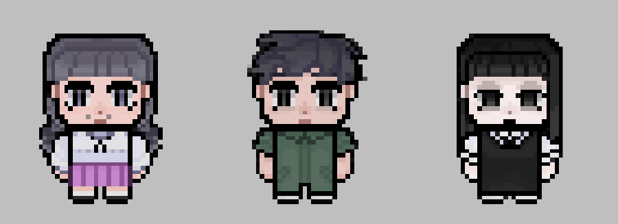 Funger termina minissss P1, 
might put these up on my redbubble as well #FearandHunger #fearandhungertermina 
#marina #levi #samarie