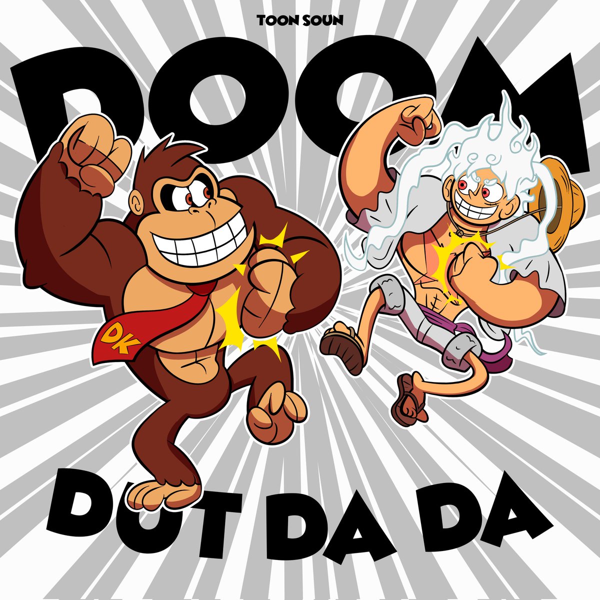 Monkey D Kong!
#DonkeyKongBananza #onepiece #luffy #gear5 #GOTY