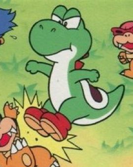 Yoshigoodページ Yoshi looks so silly I love it