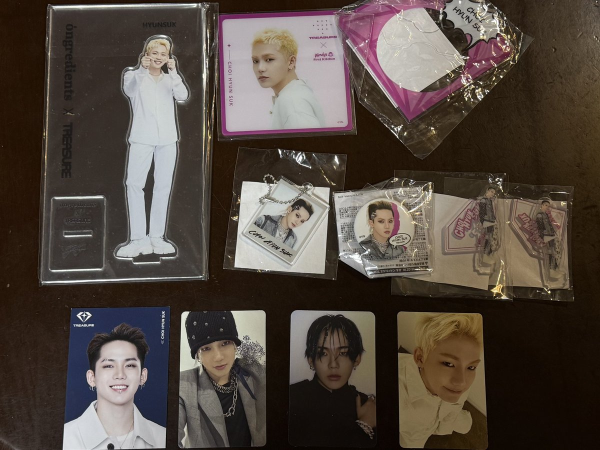 treasure truz 交換 買取 ヒョンソク チリ chilliジフン アサヒ ヨシ