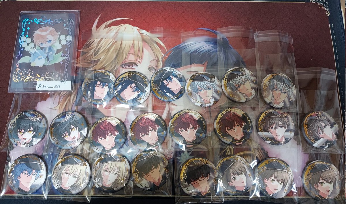 交換】 まほやく 魔法使いの約束 6周年 缶バッジ 特典 譲 オズ