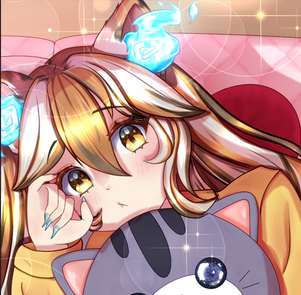 Woof woof! Hello, my dear puppies! I've been worfking very hard on a big gift for a friend I met a few months ago. I can't wait to show you, but for now, I can only give you a sneak peek. Do you know who it's for?🐶🎨