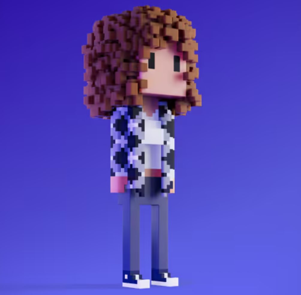 GM

I got myself a second <a href="/MeebitsNFTs/">Meebits</a> last night! 
This time representing my wife❤️‍🔥

Thought this trait combo is so beautiful 

So now, let’s welcome Mrs Kuro here🙌