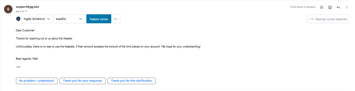Clown_2333's tweet photo. @ggbet_en Don't take the freebet guys, made a deposit for it and I am not able to use it, great site you guys have ! Advertise something to get a deposit and then block the user so he cant use it https://t.co/75Ypfofvki