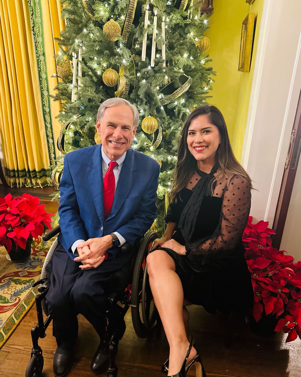 Thank you Governor &amp; Mrs. Abbott for inviting TFFA to your annual Christmas celebration!